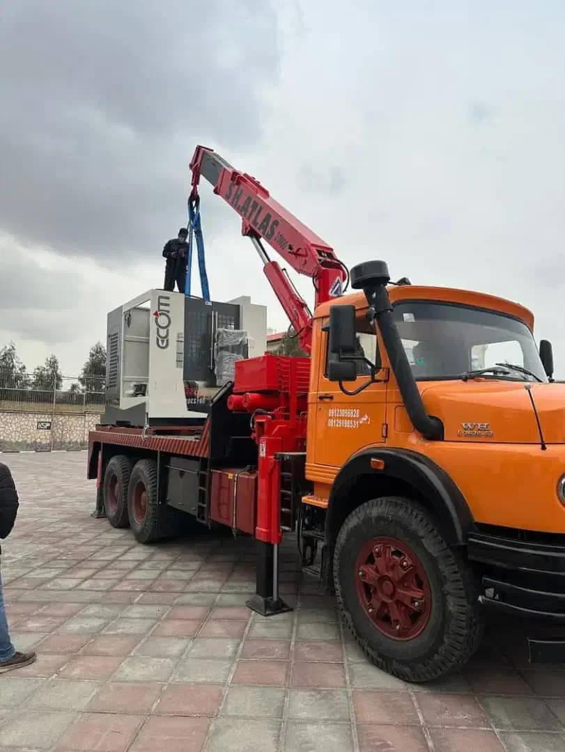 جرثقیل15تن نصب و جابجایی دستگاه صنعتی|خدمات حمل و نقل|خمینیشهر, |دیوار