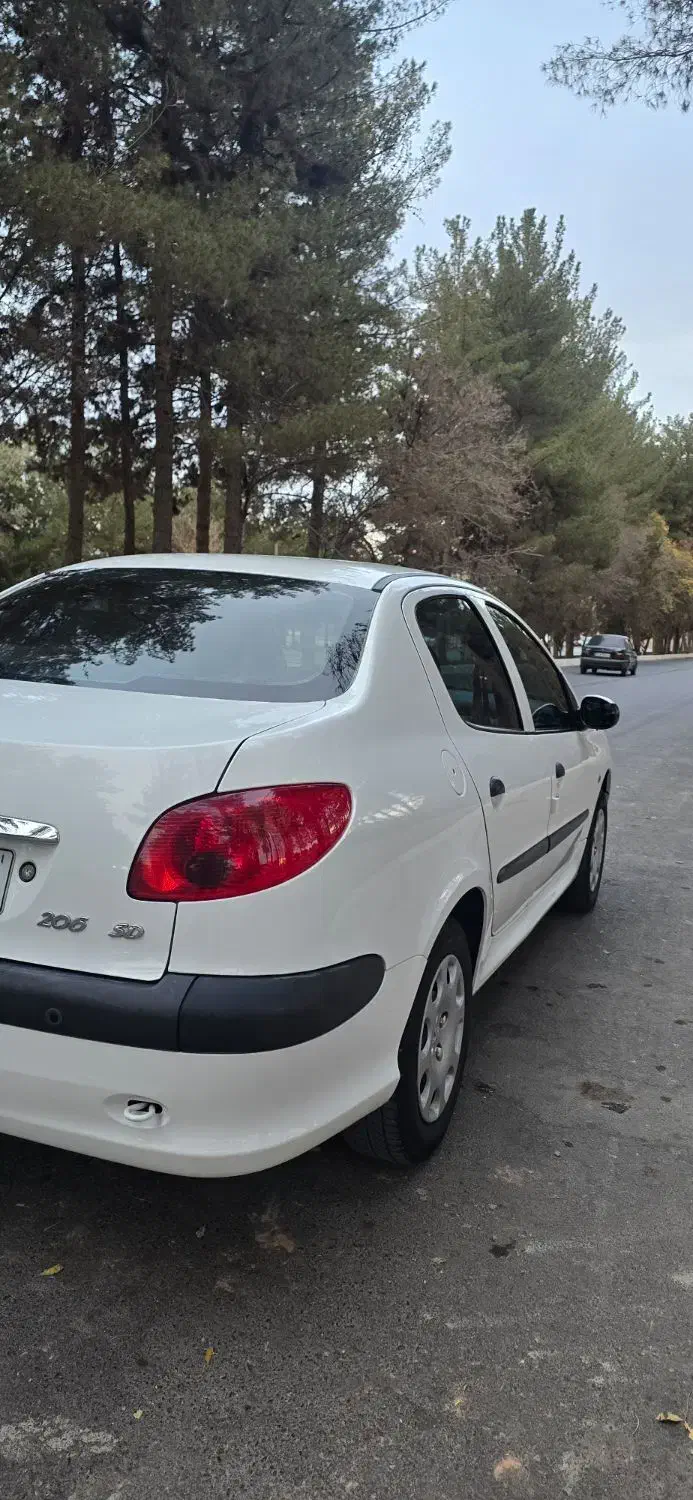 206 sd v8 در حد صفر بکر و خانگی|خودرو سواری و وانت|کرمان, |دیوار