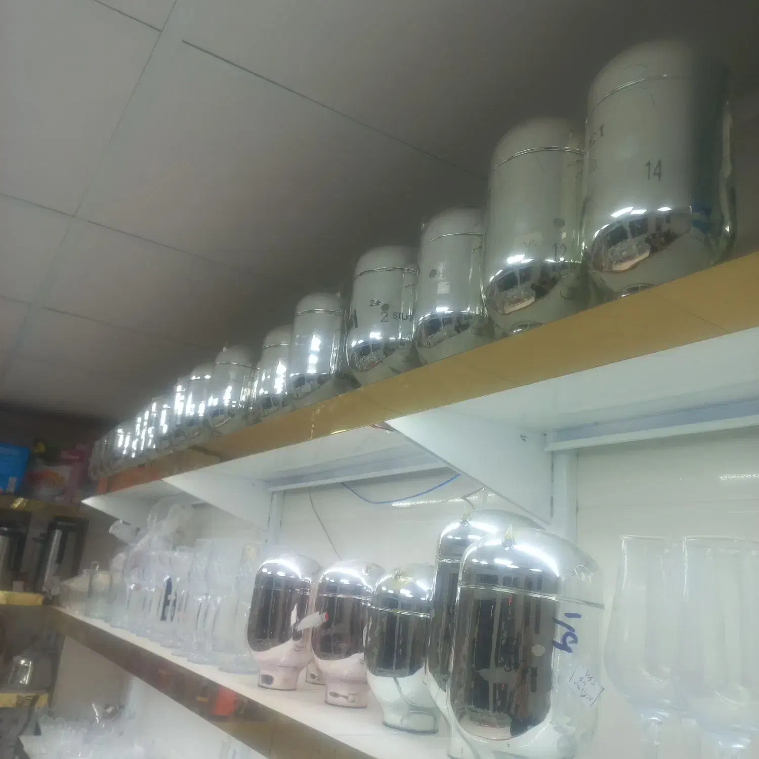 انواع شیشه فلاکس چای|ظروف نگهدارنده، پلاستیکی، یکبارمصرف|حمیدیا, |دیوار