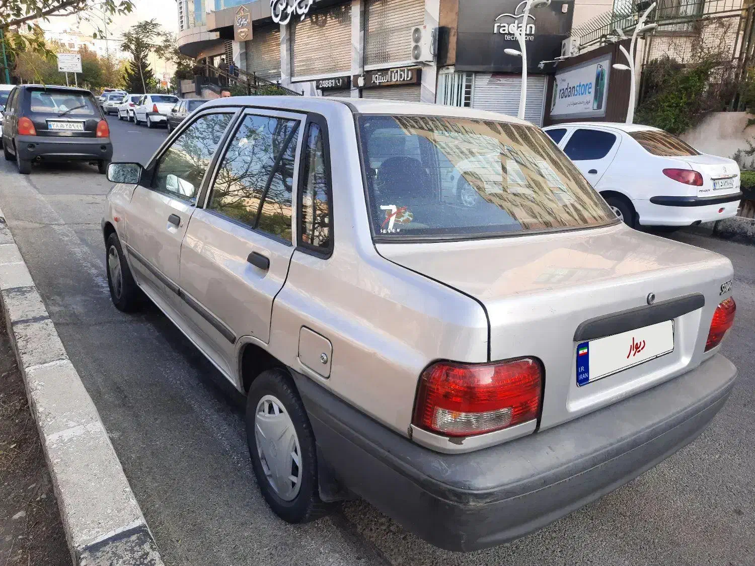 پراید نقره ای - فرمان هیدرولیک|خودرو سواری و وانت|تهران, زیبادشت|دیوار