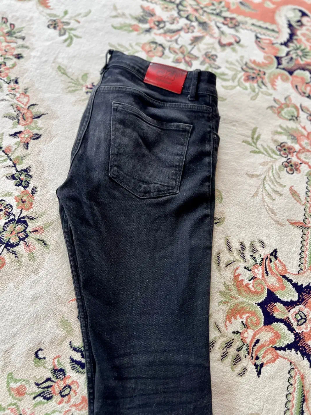 شلوار لی(جین) مارک calvin klein مشکی زغالی|لباس|آستارا, |دیوار