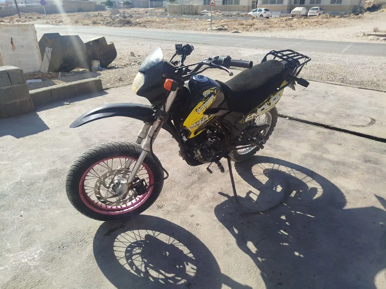 تریل کویر  200 مزایده|موتورسیکلت|میمند, |دیوار