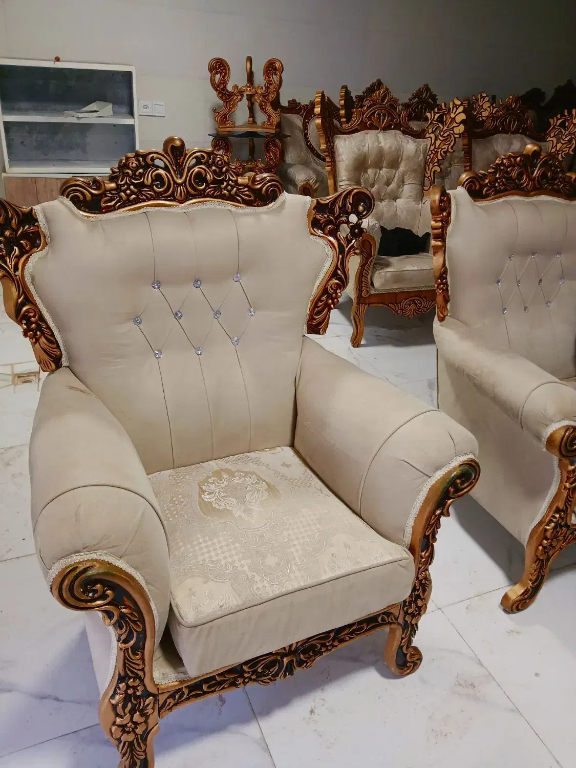 مبل ۷ نفره|مبلمان خانگی و میز عسلی|کوهدشت, |دیوار