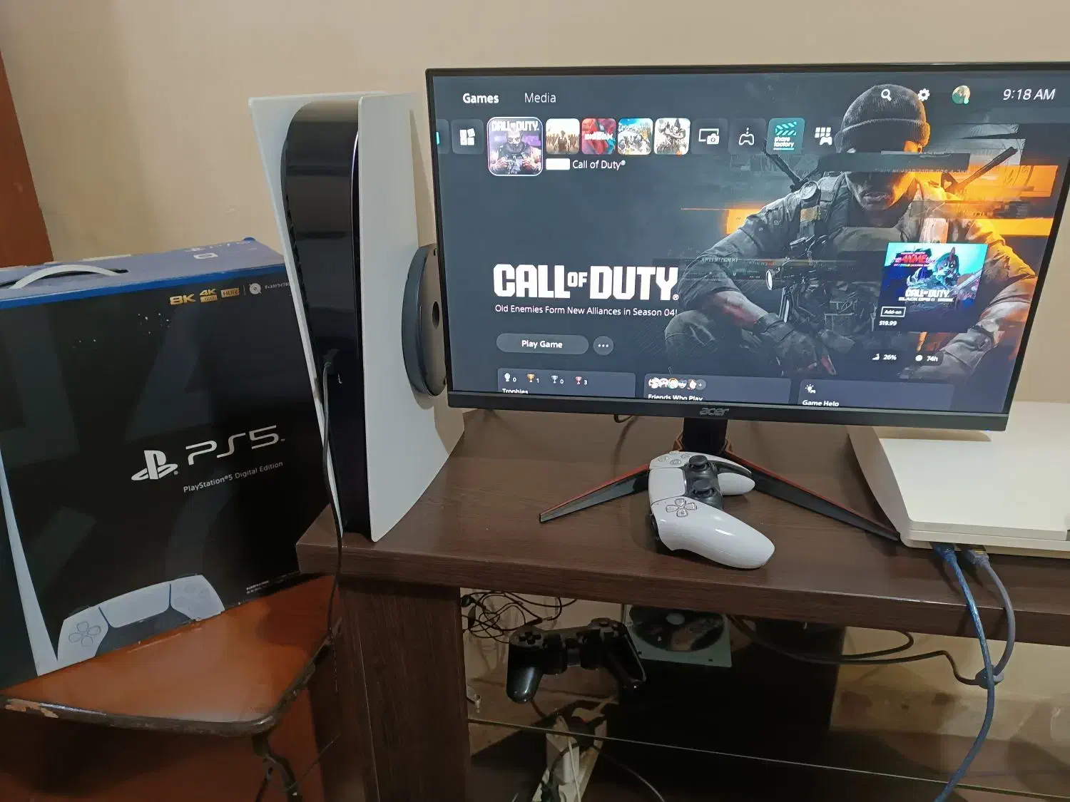 پلی استیشن ۵دیجیتال سری ۱۲|کنسول، بازی ویدئویی و آنلاین|آمل, |دیوار