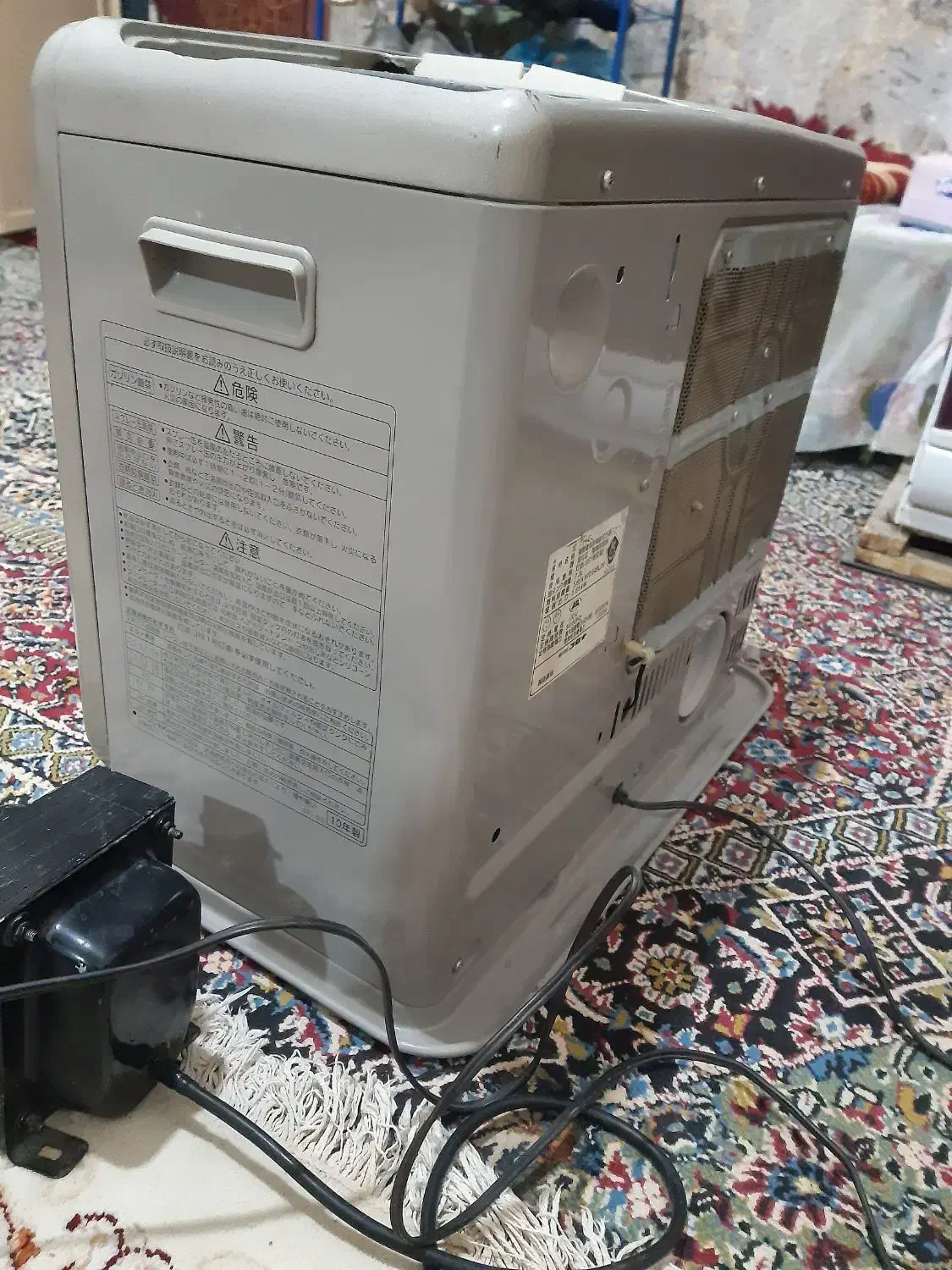 چراغ بخاری برقی نفتی در شهر میرجاوه|بخاری، هیتر، شومینه|میرجاوه, |دیوار