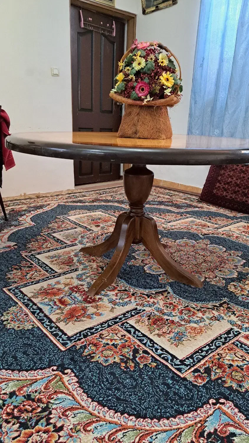 میز ناهار خوری ۶ نفره|میز و صندلی غذاخوری|تنکمان, |دیوار