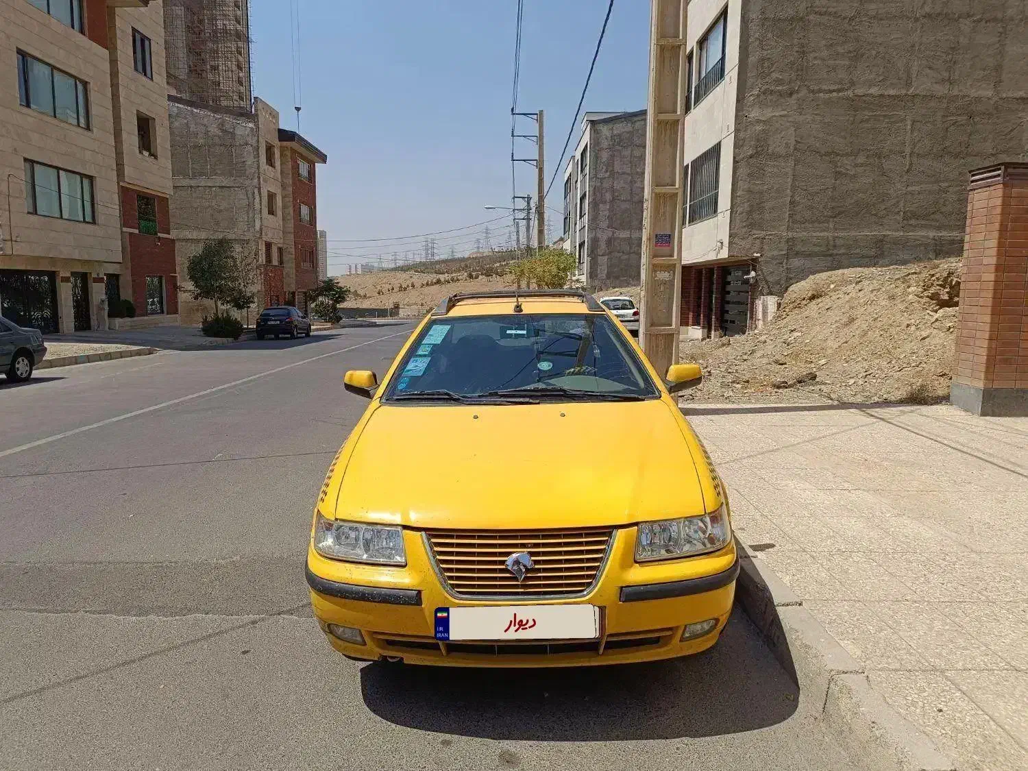 تاکسی سمند مدل آبان 99|خودرو سواری و وانت|تهران, اکباتان|دیوار