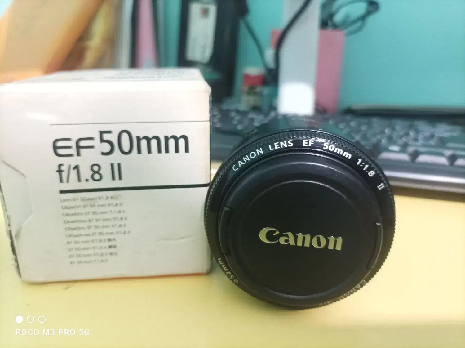 لنز دوربین کنون فیکس 50.   f.1.8|دوربین عکاسی و فیلم‌برداری|اسالم, |دیوار