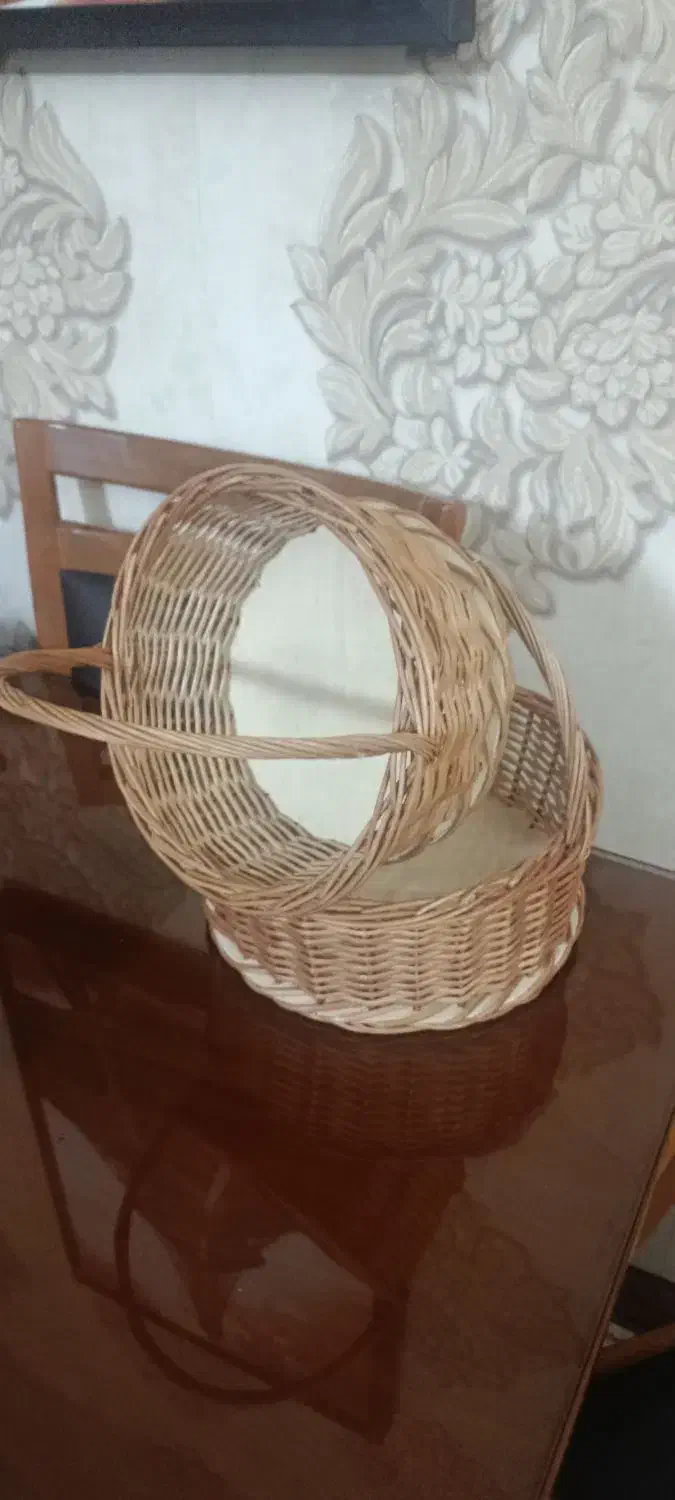 سبد حصیری|صنایع دستی و سایر لوازم تزئینی|فردیس, قریشی|دیوار