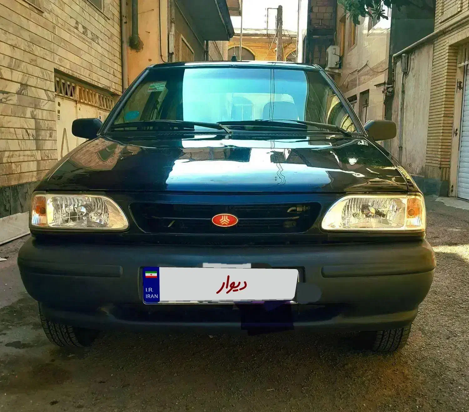 پراید مشکی مدل ۸۵ شاسی پلمپ|خودرو سواری و وانت|رشت, رودباری|دیوار