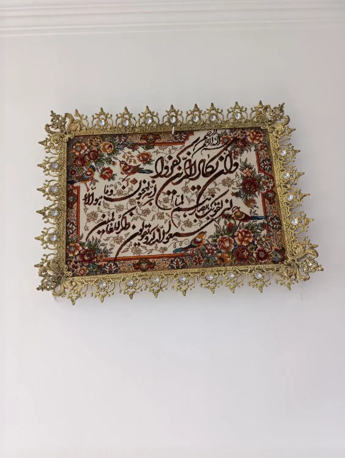 تابلو فرش برنز|فرش|نورآباد, |دیوار