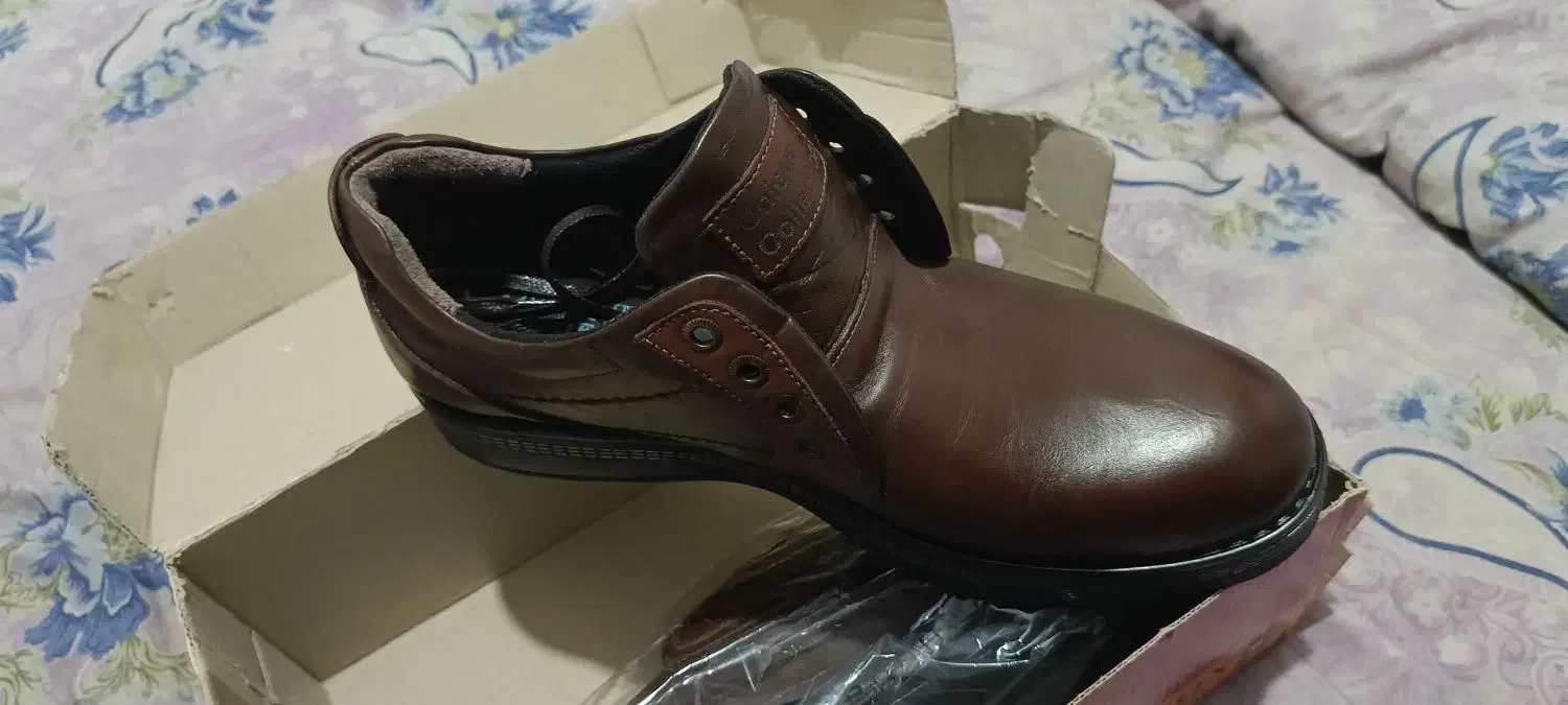 کفش چرم سایز 41|کیف، کفش، کمربند|مهاباد (آذربایجان غربی), |دیوار