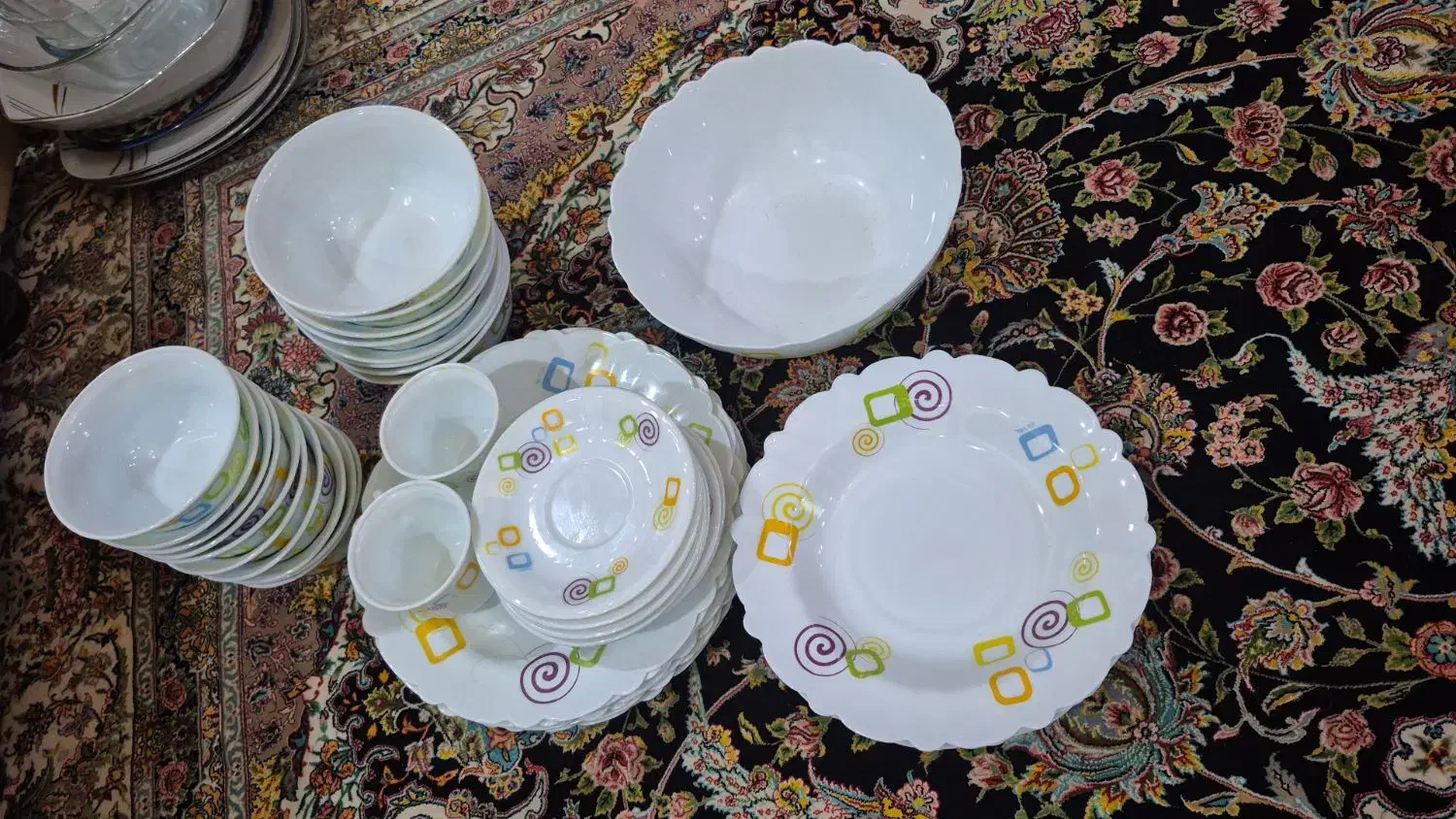 ظرف آرکوپال ۴۶ پارچه|ظروف سرو و پذیرایی|تهران, تهرانسر شمالی|دیوار