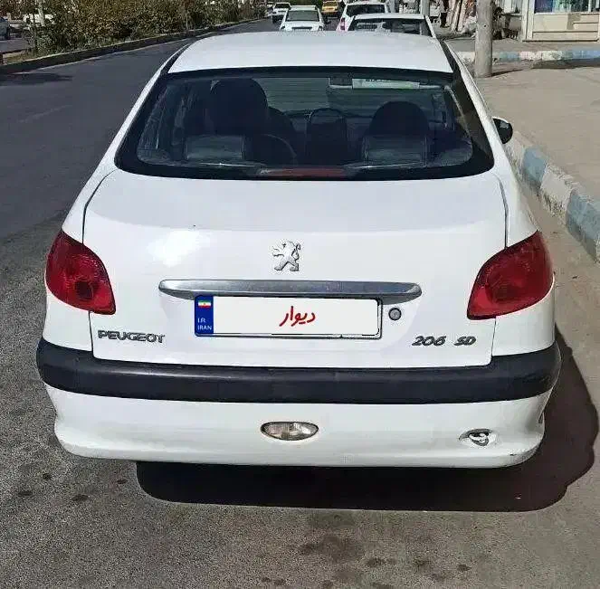 206 SD تیپ ۵|خودرو سواری و وانت|کاشان, فاز ۲ ناجی آباد|دیوار