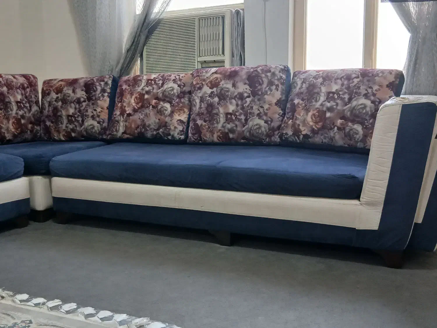 یک دست مبل ال|مبلمان خانگی و میز عسلی|بندرعباس, |دیوار