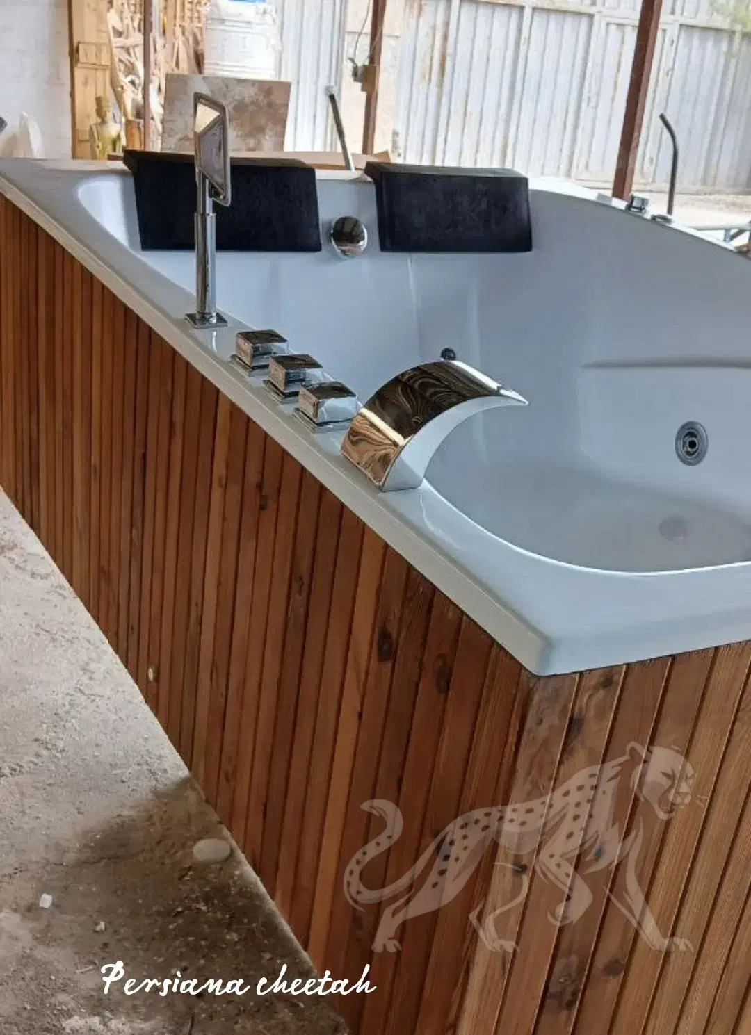 وان و جکوزی ۲ نفره 120×170 (۵ سال ضمانت CHEETAH)|لوازم حمام|تهران, خانی آباد نو شمالی|دیوار