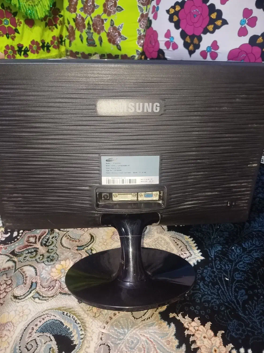 مانیتور 19 اینچ سامسونگ|قطعات و لوازم جانبی رایانه|تنکمان, |دیوار