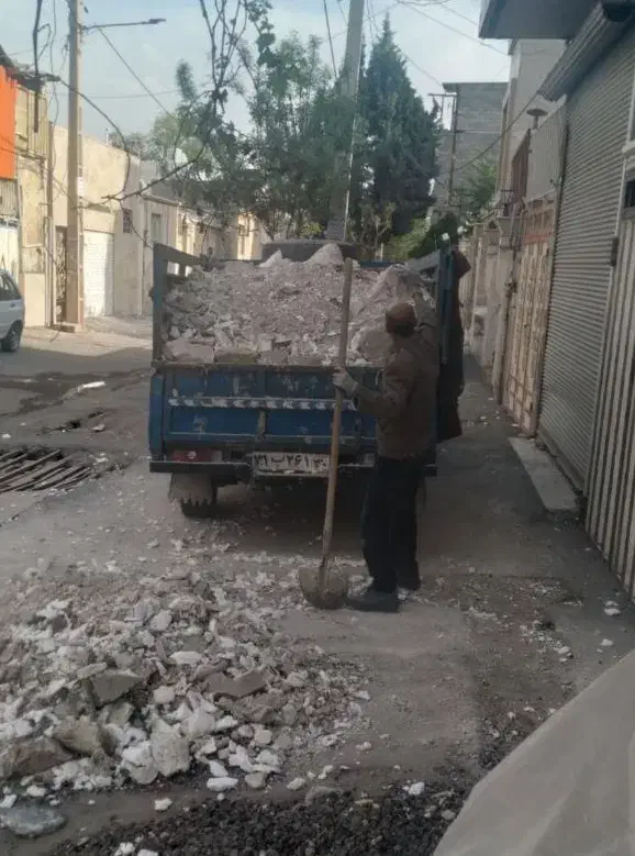 حمل نخاله|خدمات حمل و نقل|اندیشه, اندیشه فاز ۱|دیوار