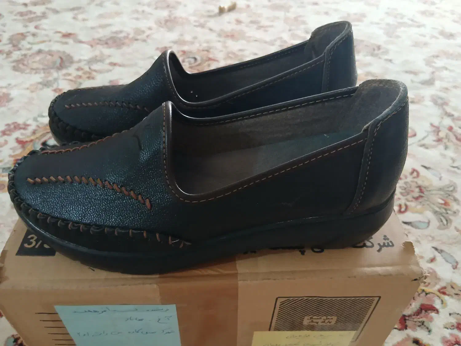 کفش چرمی زنانه دست‌دوز|کیف، کفش، کمربند|سیرجان, |دیوار