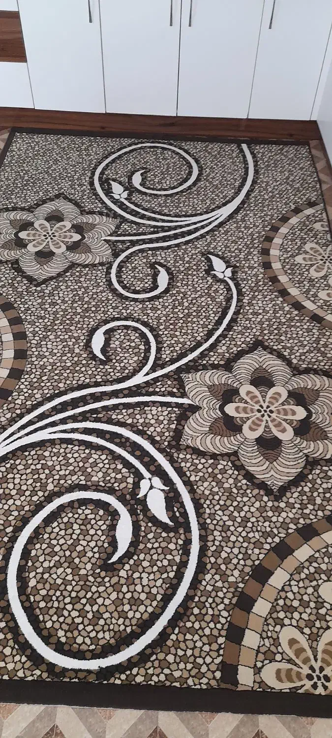 گلیم فرش طرح سنگ همراه با پادری ست|فرش|رباط‌کریم, الارد|دیوار