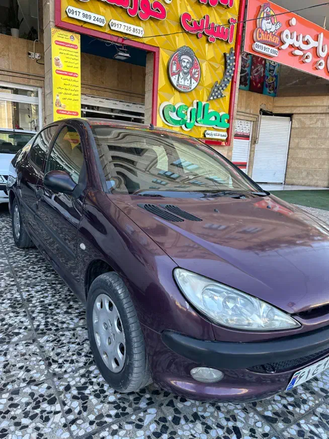 ۲۰۶ sd tu5،مدل ۱۳۹۵|خودرو سواری و وانت|شیراز, باهنر|دیوار