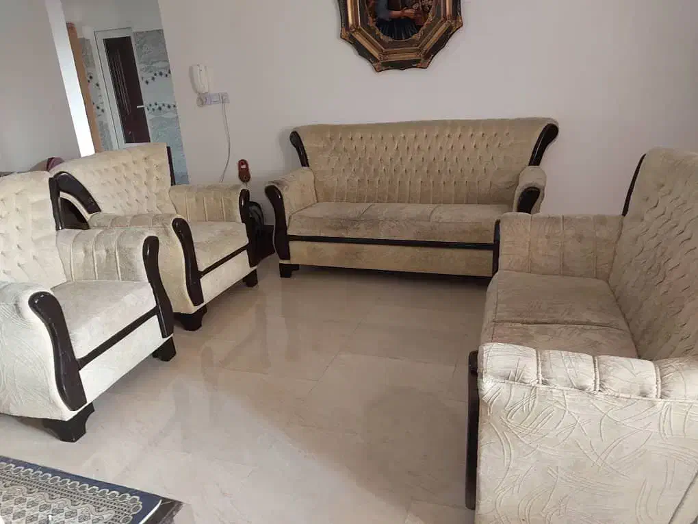 مبل هفت نفره|مبلمان خانگی و میز عسلی|قائم‌شهر, |دیوار