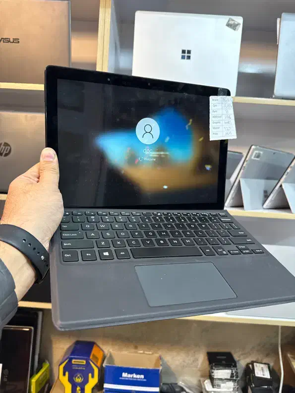 Dell 2-1 لپ تاپ استوک تبلت شو دل|رایانه همراه|همدان, |دیوار