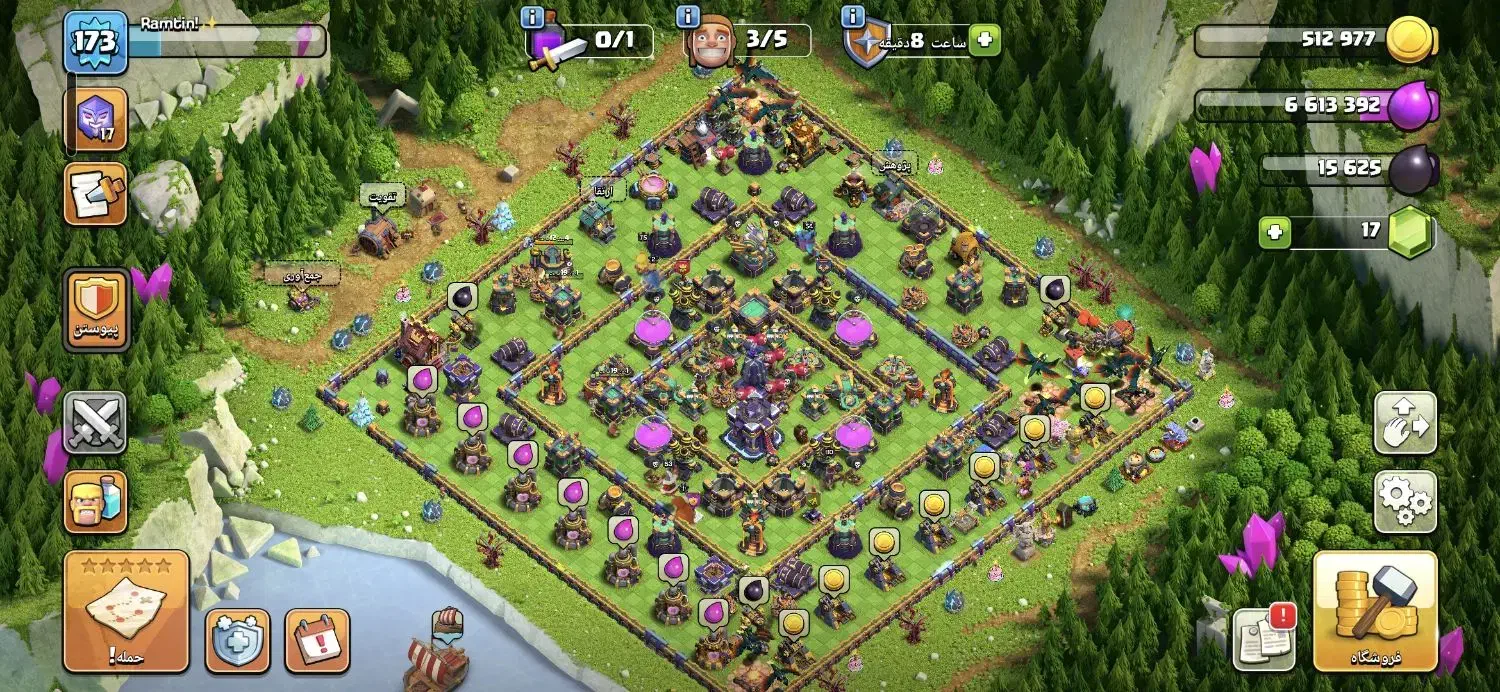 اکانت کلش تان 15|کنسول، بازی ویدئویی و آنلاین|تهران, شمیران‌نو|دیوار