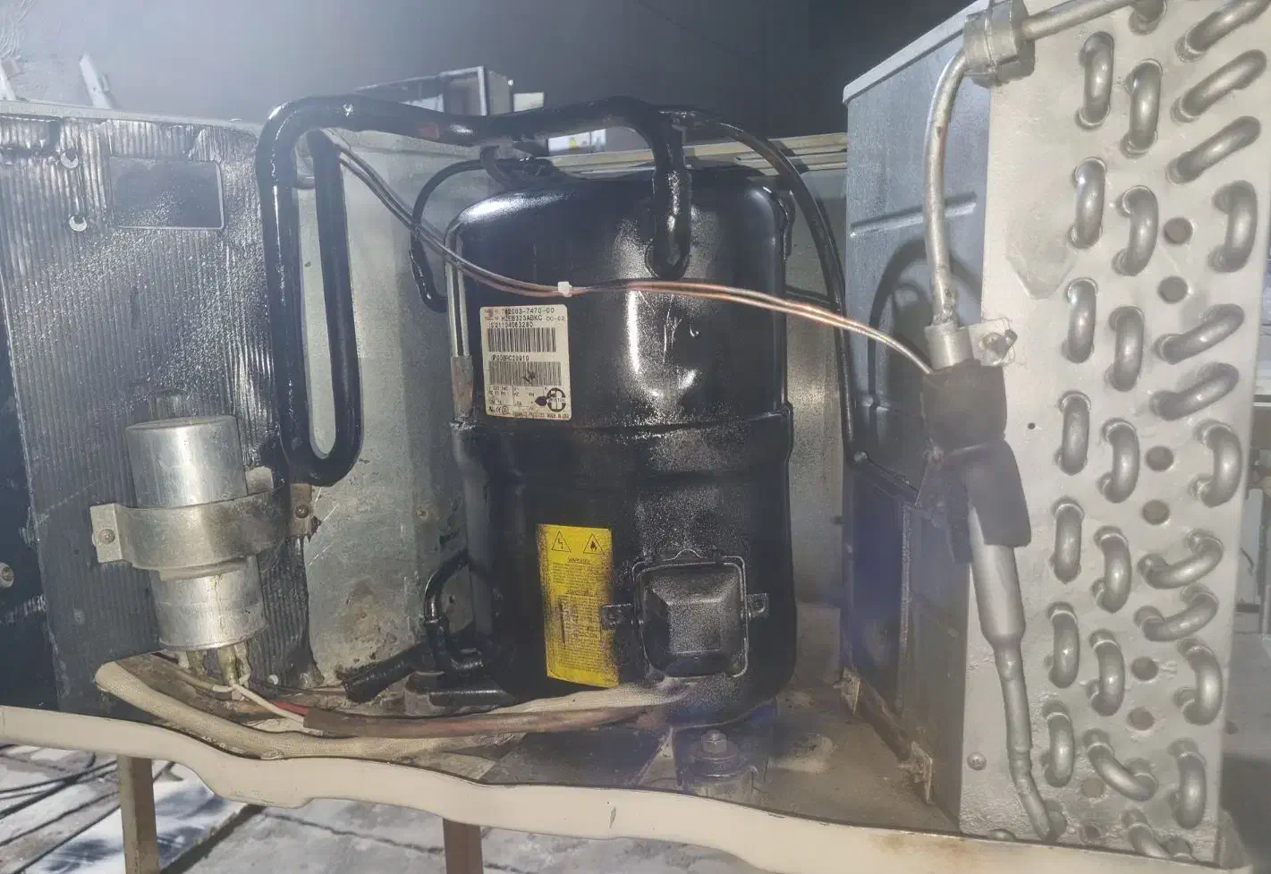 کولر گازی پنجره ای اوجنرال ژاپنی کمپرسور آمریکایی|کولر گازی و فنکوئل|مسجد سلیمان, |دیوار