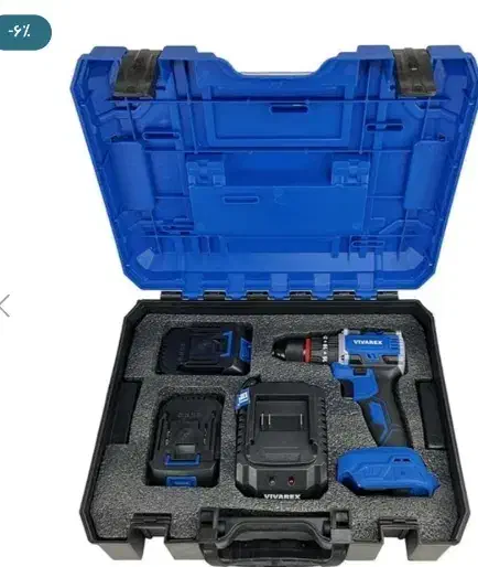 دریل شارژی براشلس چکشی ۲۰ ولت ویوارکس نو|ابزارآلات|پارس‌آباد, |دیوار