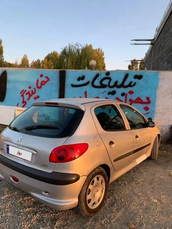 ۲۰۶ مدل ۸۳ تمیز اتاق بیصدا شاسی پلمپ|خودرو سواری و وانت|هشتگرد, تهران دشت|دیوار