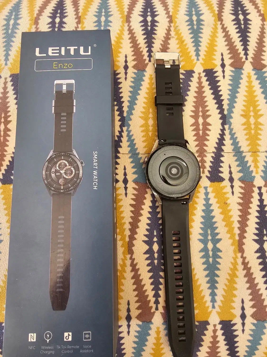 ساعت هوشمند enzo leitu|لوازم جانبی موبایل و تبلت|شیراز, شهرک گلستان شمالی|دیوار