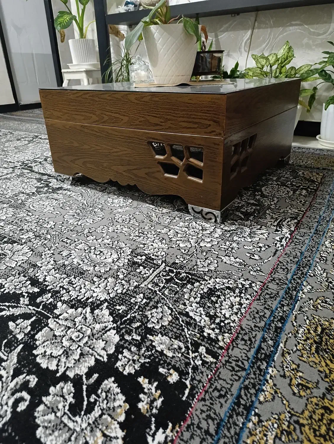 میز وسط در حد نو|مبلمان خانگی و میز عسلی|رباط‌کریم, مسکن مهر آبشناسان|دیوار