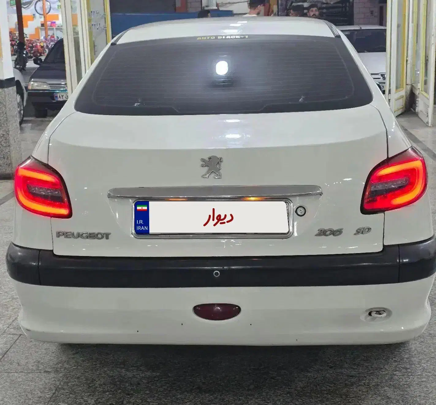 206اس دی 88تیوفایو|خودرو سواری و وانت|همدان, |دیوار