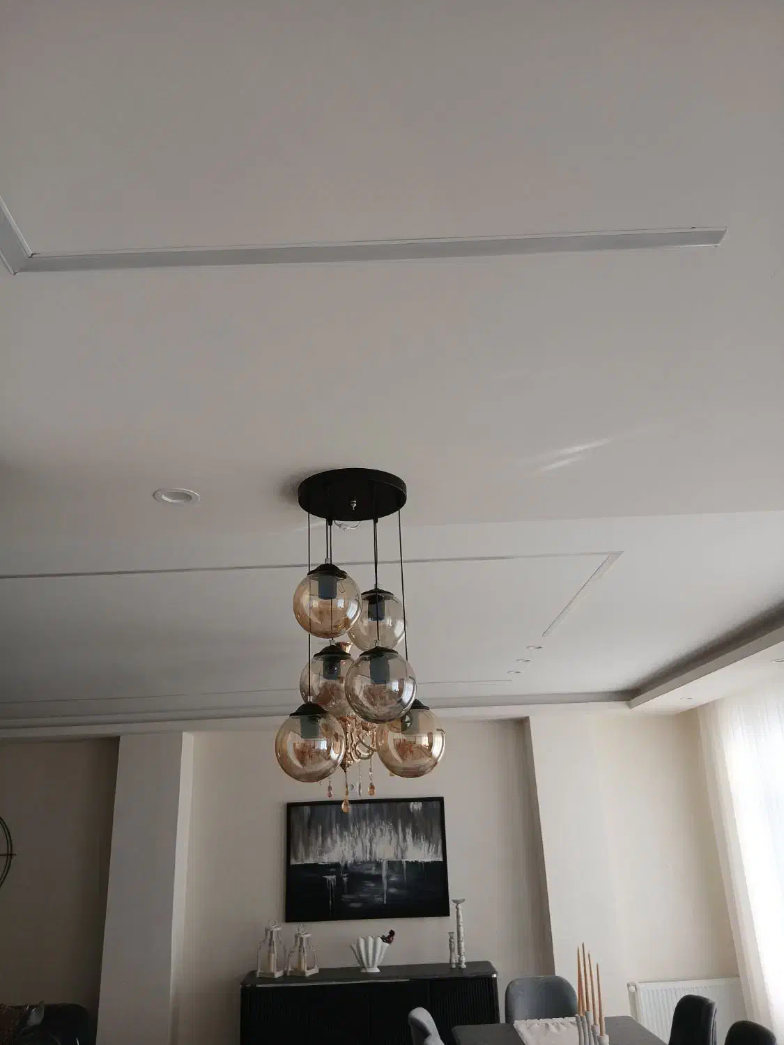 لوستر مدرن|لوستر و چراغ آویز|اردبیل, |دیوار