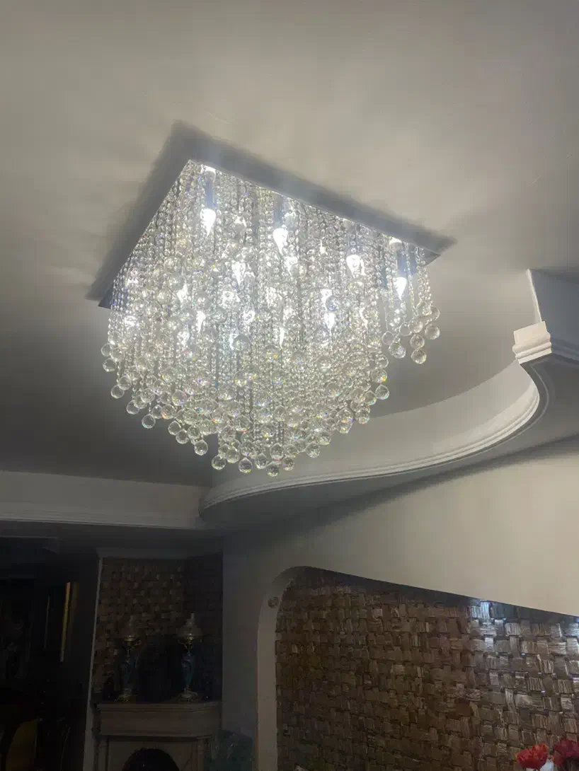 دو عدد لوستر جفت سایز بزرگ|لوستر و چراغ آویز|تهران, ولنجک|دیوار