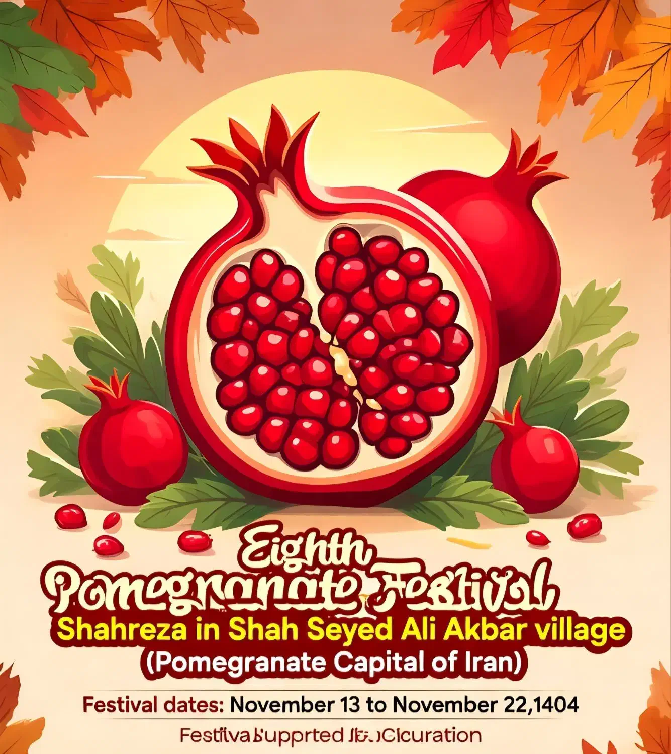 جشنواره انار شهرضا|گردهمایی و همایش|شهرضا, |دیوار