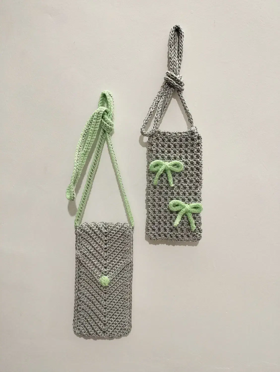 کیف موبایل گوشی دستبافت بافتنی|کیف، کفش، کمربند|قوچان, |دیوار