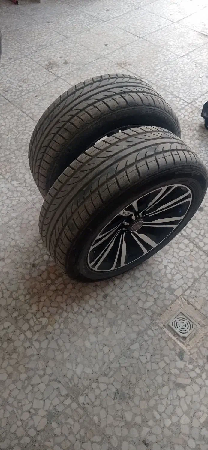 رینگ و لاستیک اسپرت سایز16|قطعات یدکی و لوازم جانبی|خمینیشهر, |دیوار