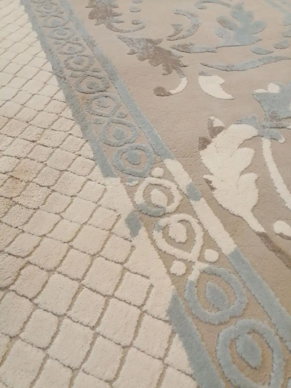 جفت فرش6متری مینیمال تمام نخ بسیار نرم و لطیف جدید|فرش|مشکیندشت, |دیوار