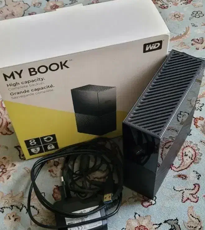 هارد اکسترنال ۸ ترا وسترن دیجیتال|قطعات و لوازم جانبی رایانه|اسلامشهر, زرافشان|دیوار