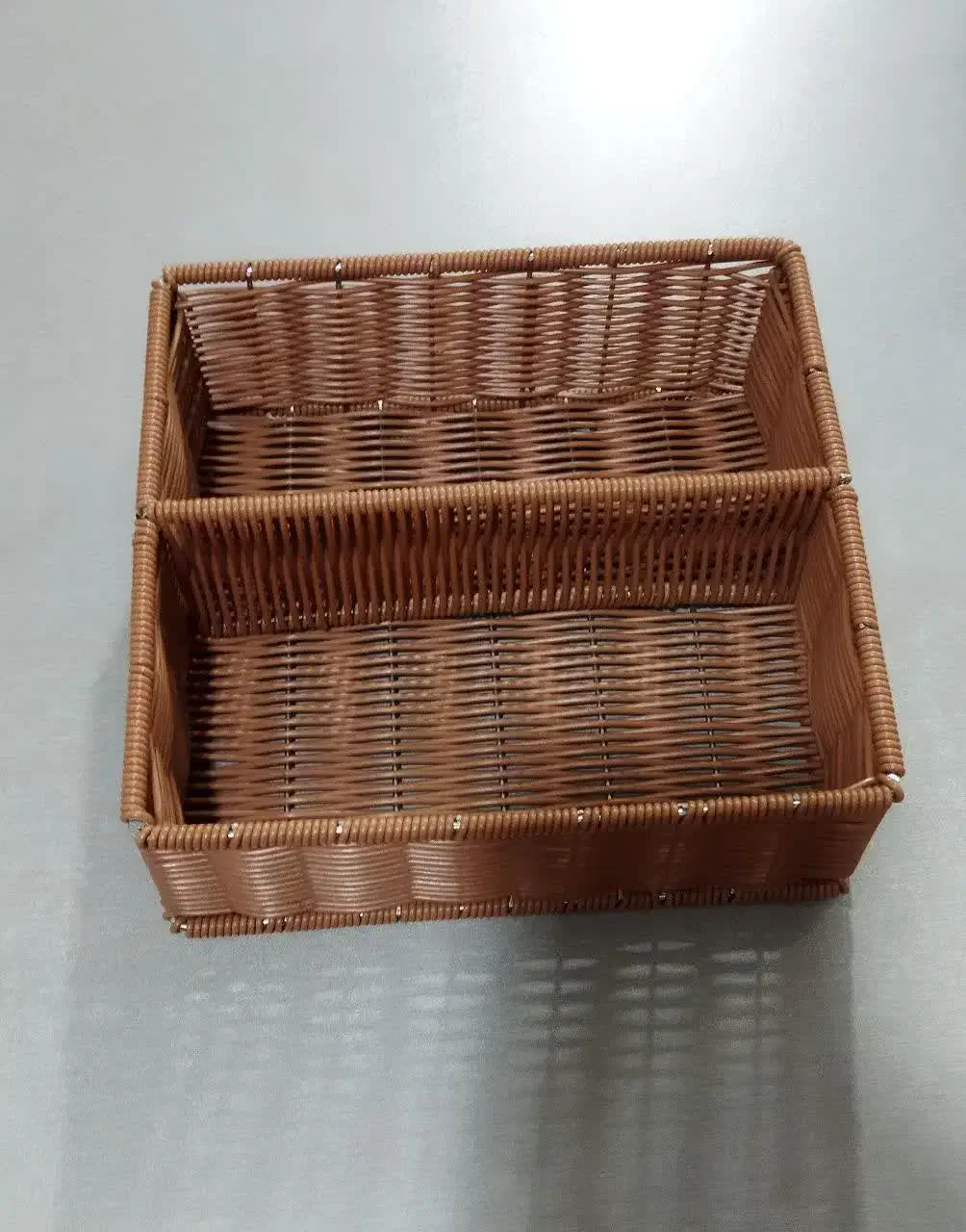 سبد بافی با نخ ارغوان|صنایع دستی و سایر لوازم تزئینی|دلیجان, |دیوار