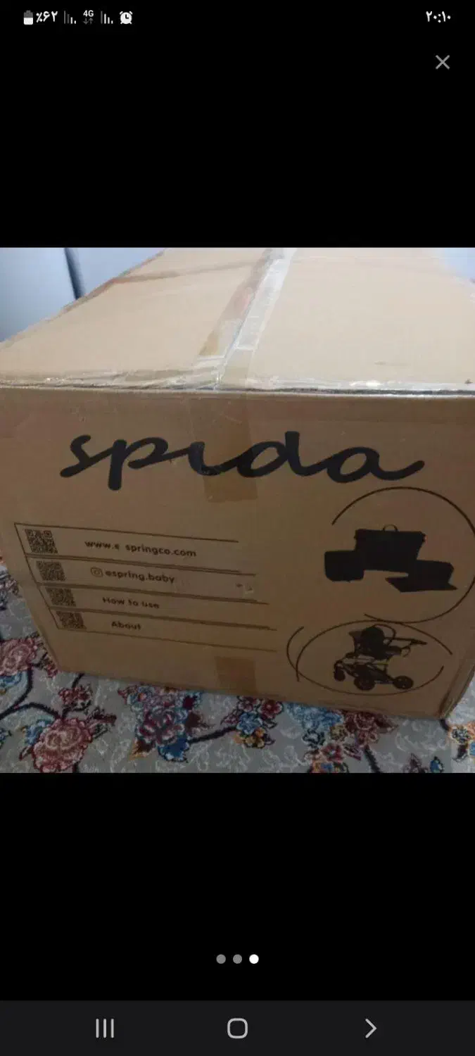 کالسکه اسپرینگ مدل اسپیدا|کالسکه و لوازم جانبی|همدان, |دیوار