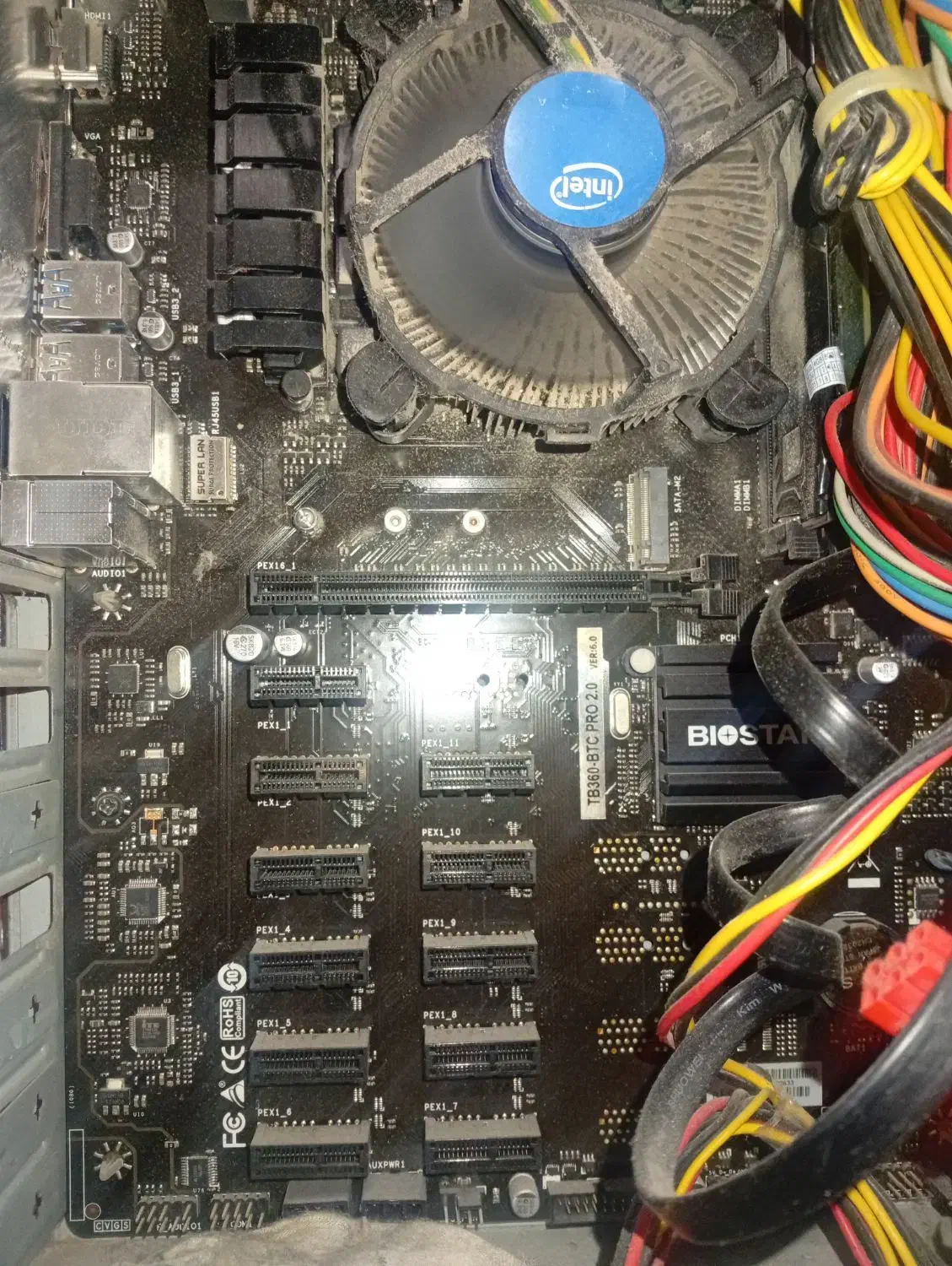 مادربرد b360 pro 2.0 + i3 8100 +گیگ۱۶ رم|قطعات و لوازم جانبی رایانه|زاهدان, |دیوار