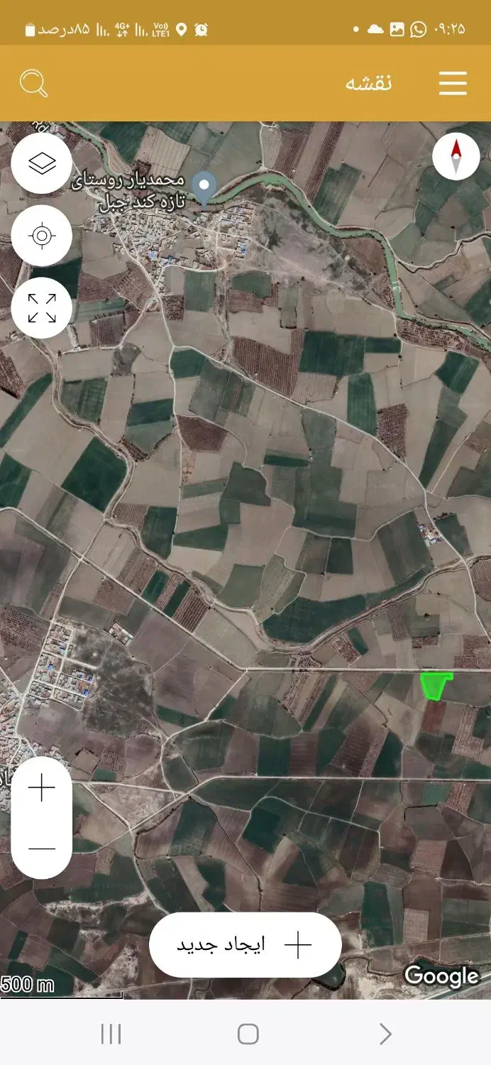 اجاره زمین کشاورزی به متراژ ۸ هزار متر مربع|اجارهٔ کوتاه‌مدت ویلا و باغ|محمدبار, |دیوار