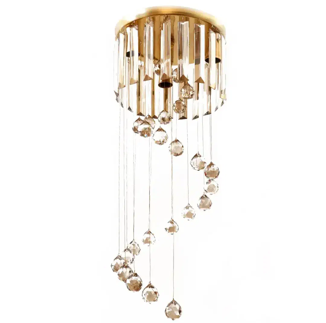 لوسترمارپیچ رنگ نقره ای|لوستر و چراغ آویز|زاهدان, |دیوار