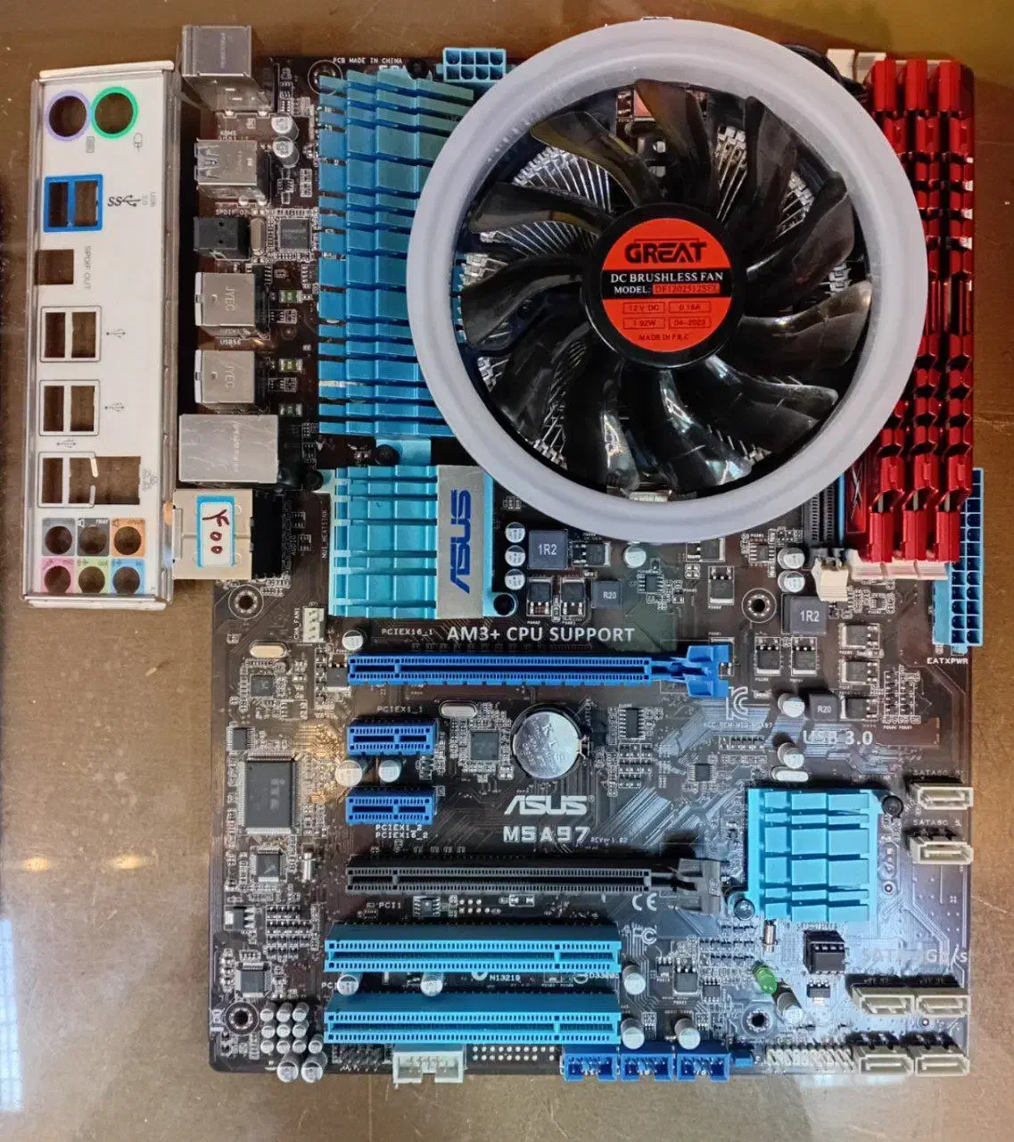 باندل با پردازنده۶هسته/رم۱۲گیگ سرعت بالا/فنRGB|قطعات و لوازم جانبی رایانه|مشهد, جانباز|دیوار