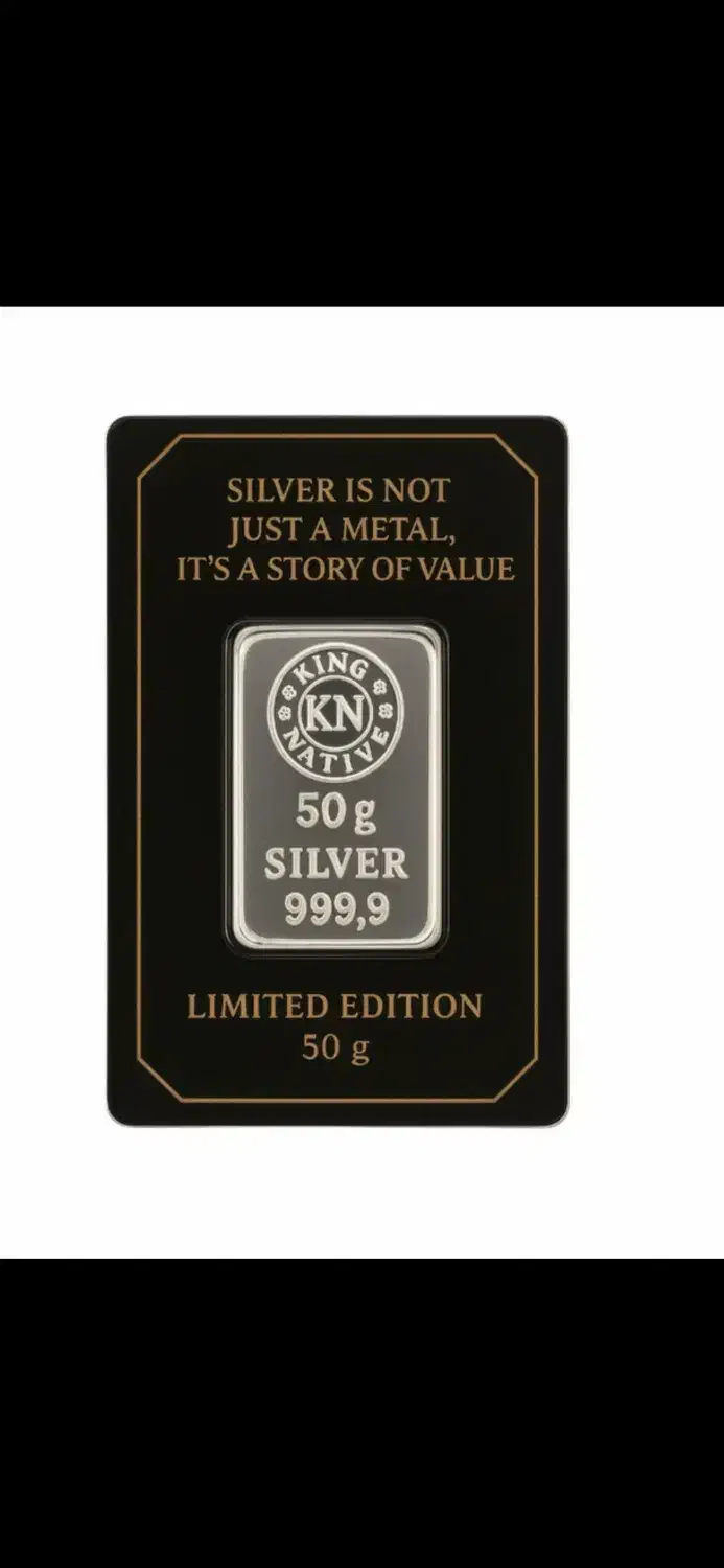 شمش نقره ندیر ۵۰ گرمی|جواهرات|تهران, شهرک غرب|دیوار