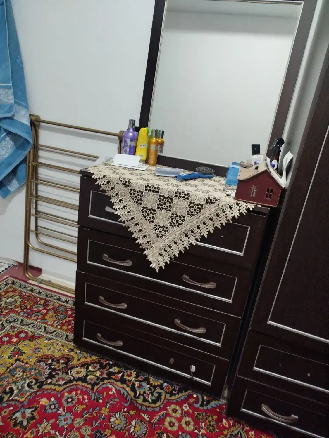 کمدجالباسی ودراورباآینه|جاکفشی، کمد، دراور|رباط‌کریم, رباط‌کریم|دیوار