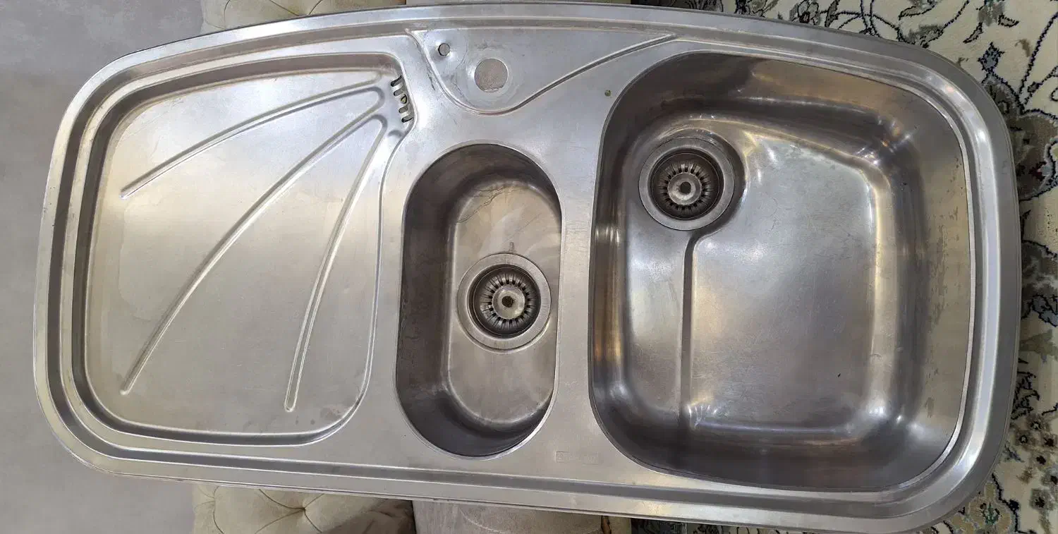 سینک ظرفشویی توکار اخوان|مصالح و تجهیزات ساختمان|قم, انسجام|دیوار